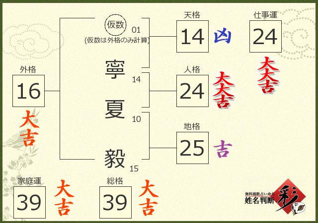 診断結果画像