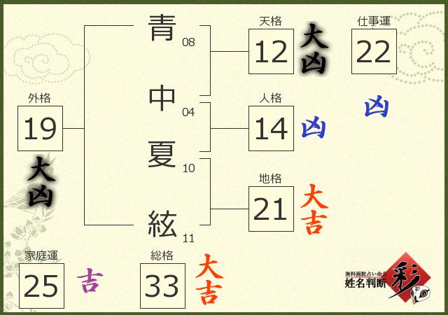 診断結果画像