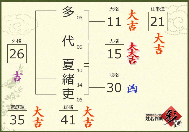 診断結果画像