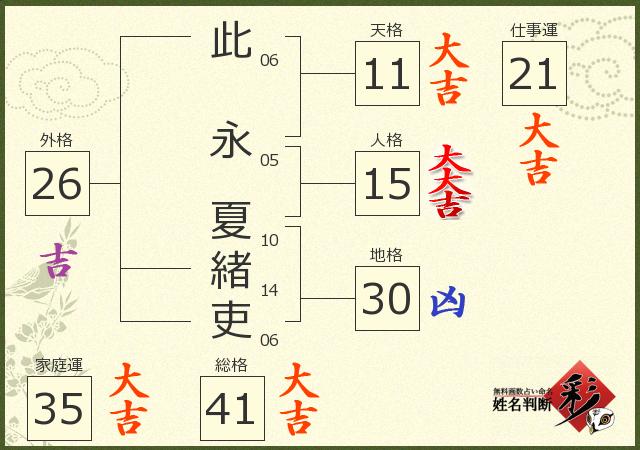 診断結果画像