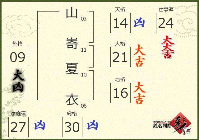 診断結果画像