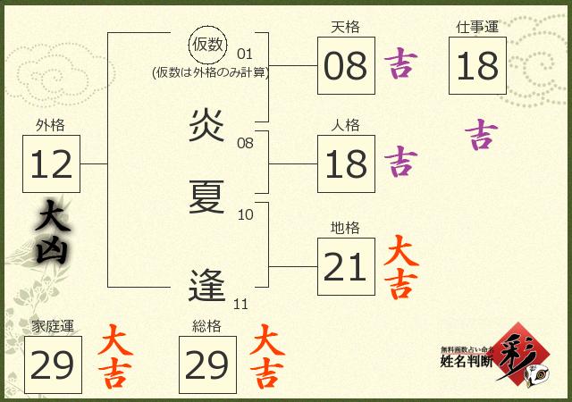 診断結果画像