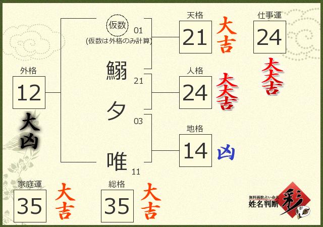 診断結果画像