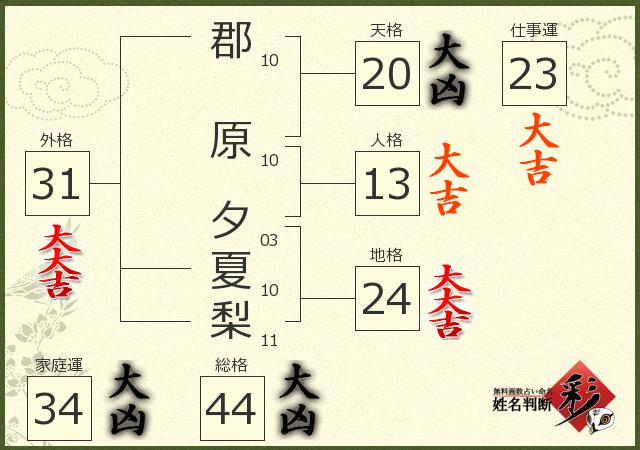 診断結果画像