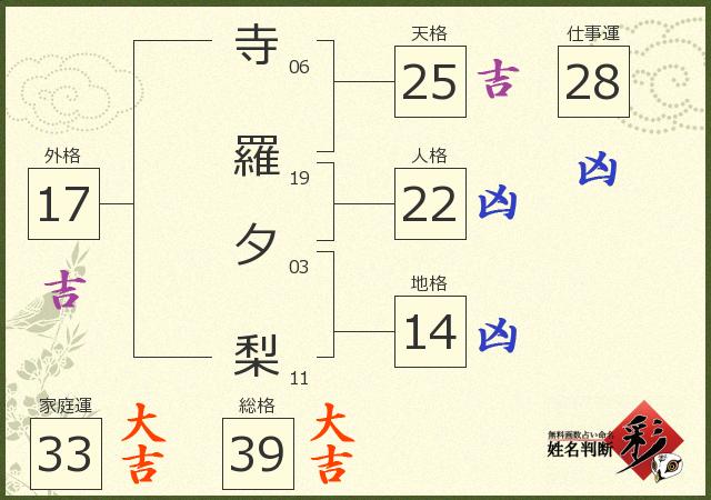 診断結果画像