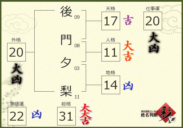 診断結果画像
