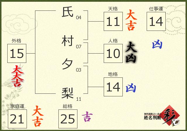 診断結果画像