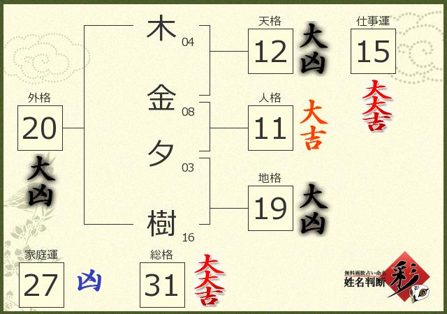診断結果画像