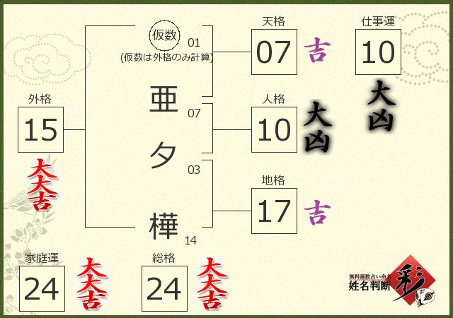 診断結果画像