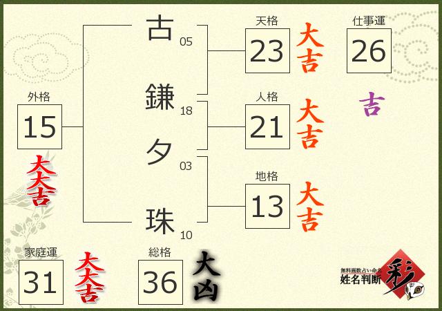 診断結果画像