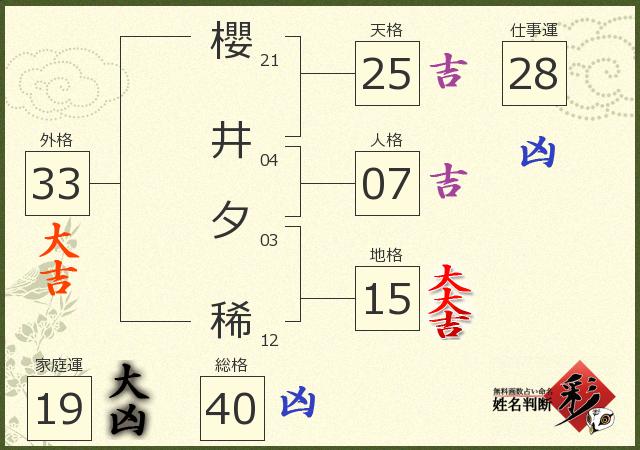 診断結果画像