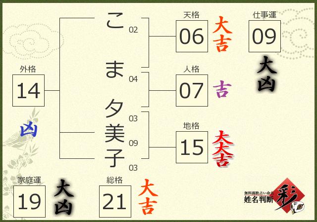 診断結果画像