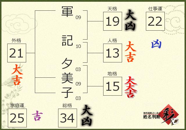 診断結果画像