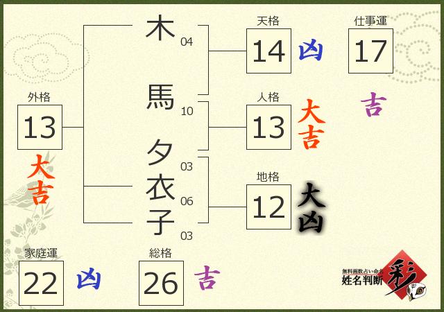 診断結果画像