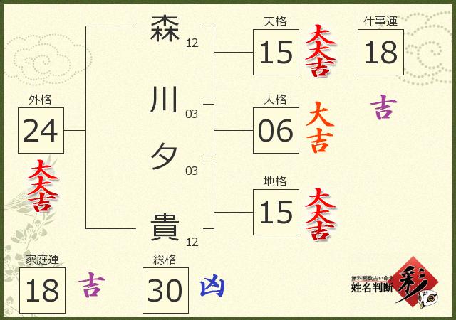 診断結果画像