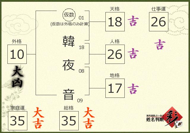 診断結果画像