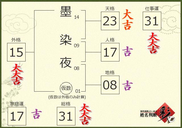 診断結果画像