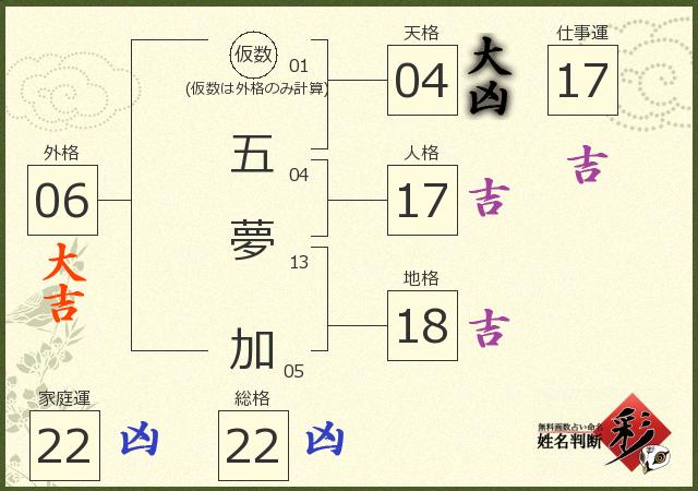 診断結果画像