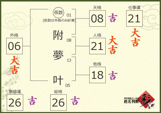 診断結果画像
