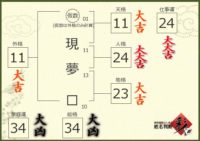 診断結果画像