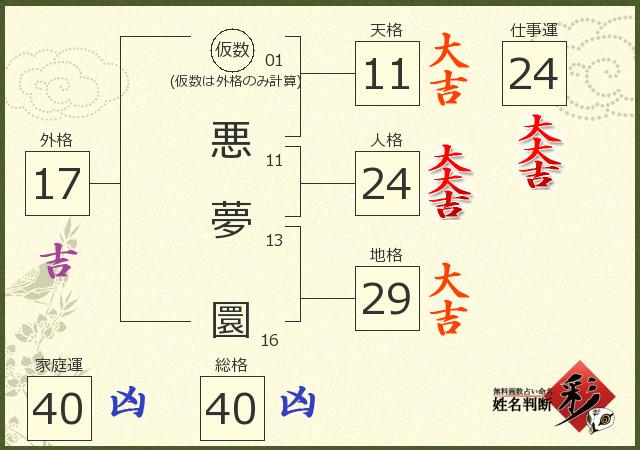 診断結果画像