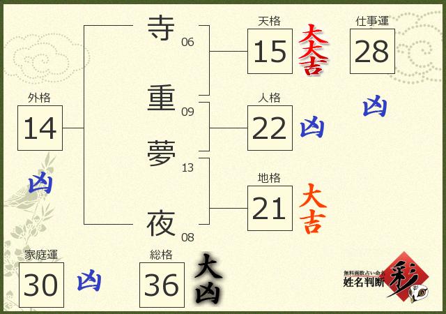 診断結果画像