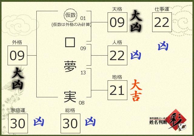診断結果画像