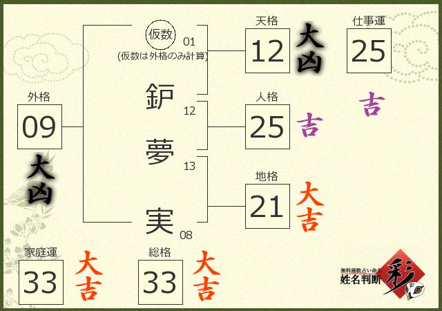診断結果画像