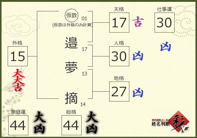 診断結果画像