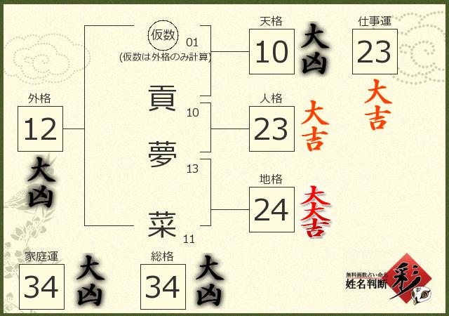 診断結果画像