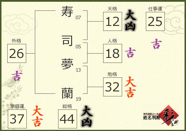 診断結果画像