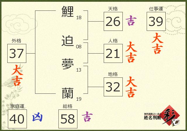 診断結果画像