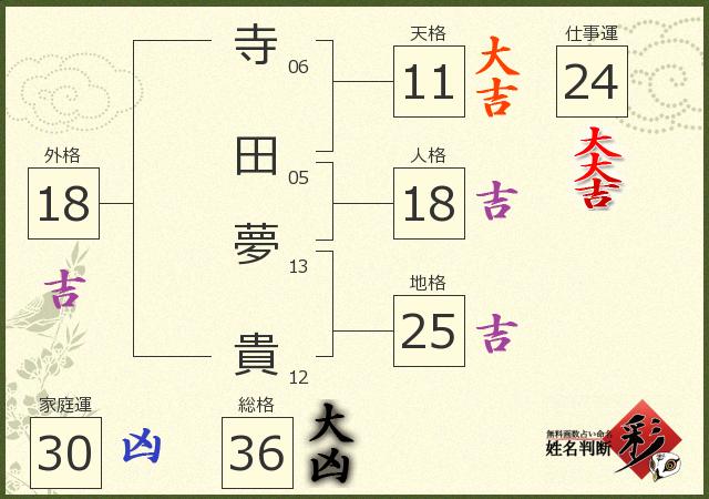 診断結果画像