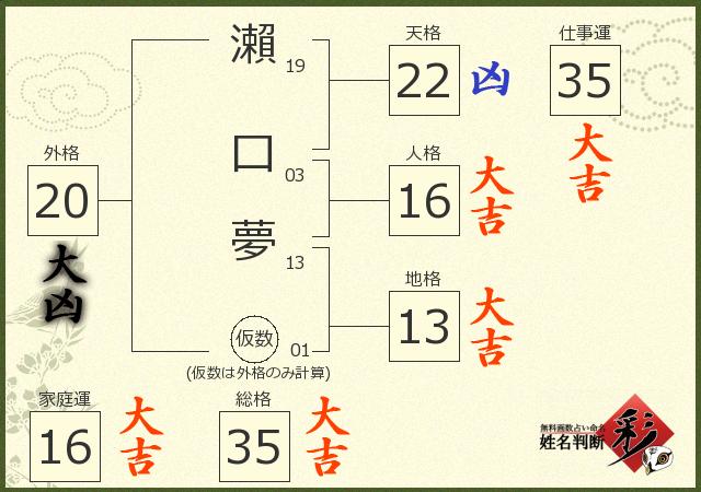 診断結果画像