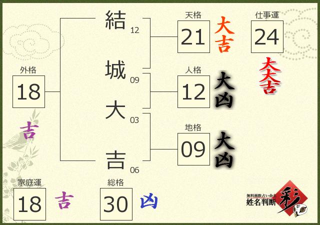 診断結果画像
