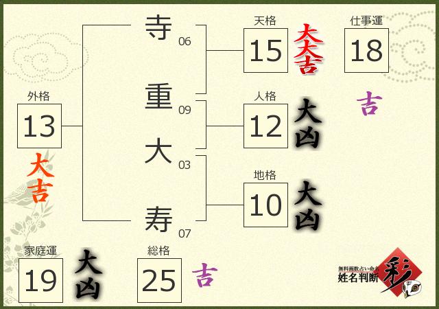 診断結果画像