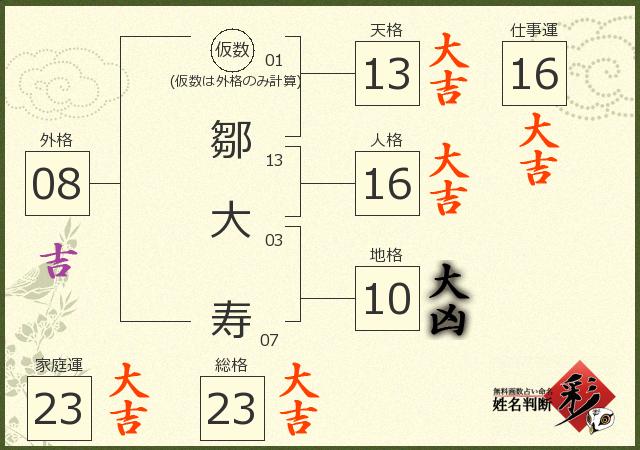 診断結果画像