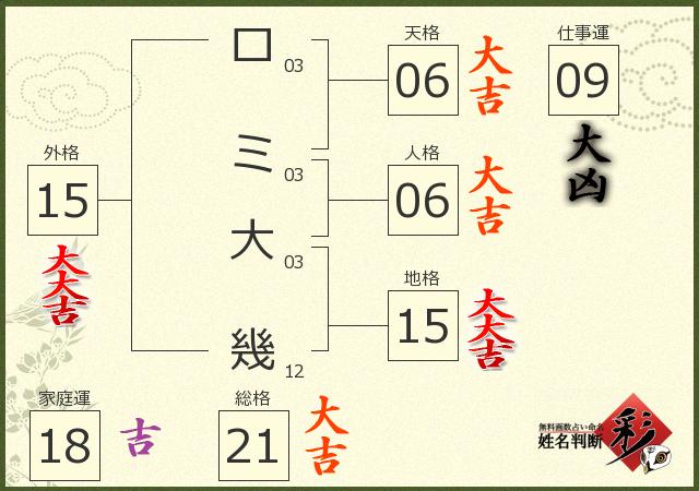 診断結果画像