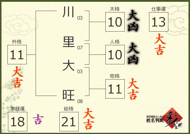 診断結果画像