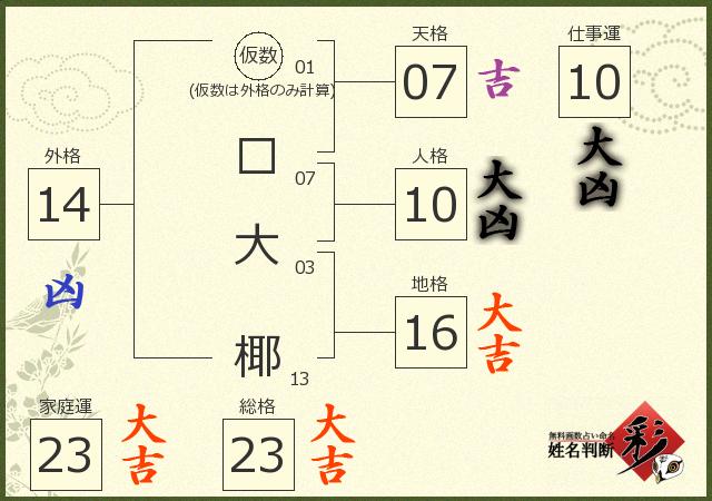 診断結果画像