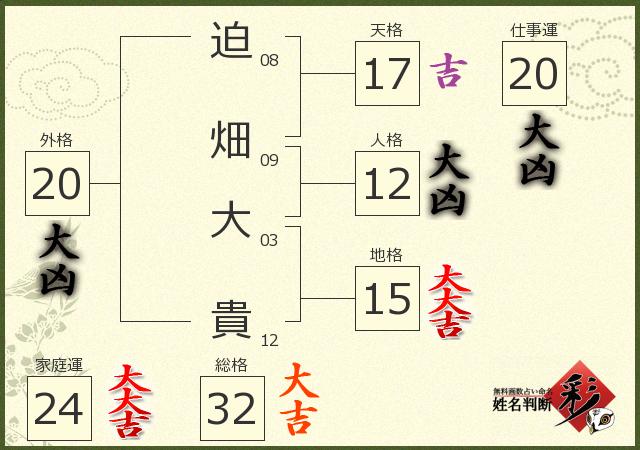 診断結果画像