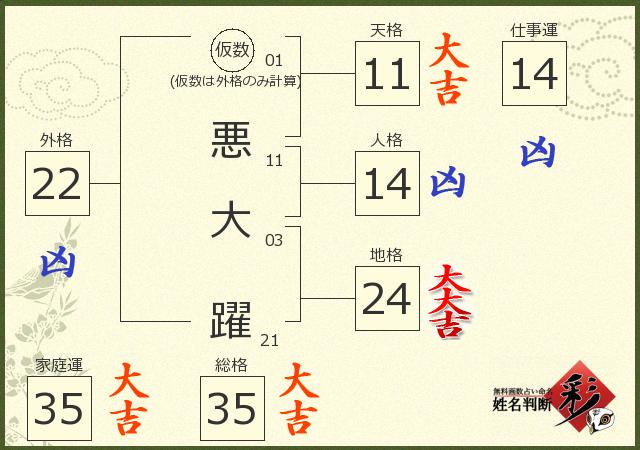 診断結果画像