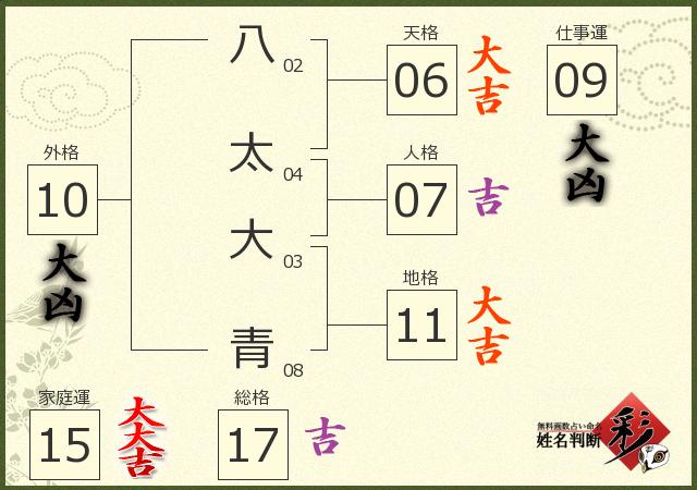 診断結果画像