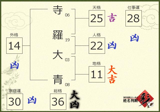 診断結果画像