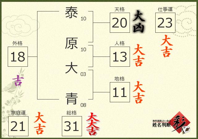 診断結果画像