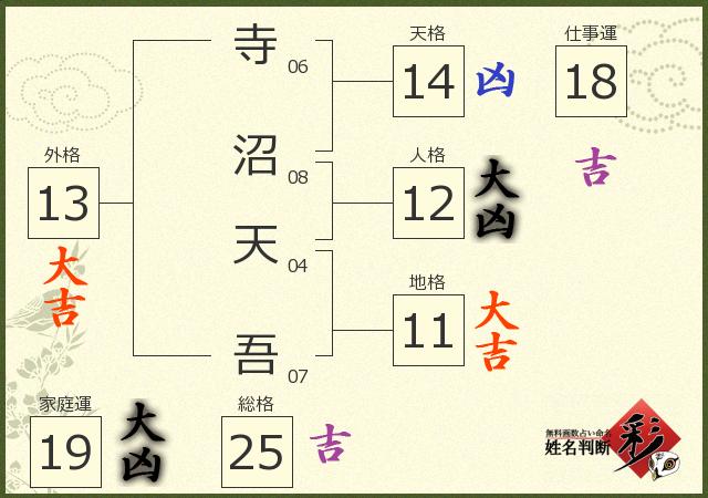 診断結果画像