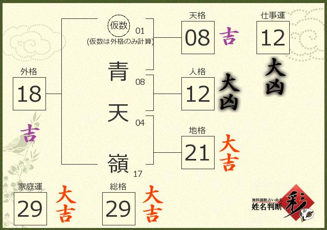診断結果画像