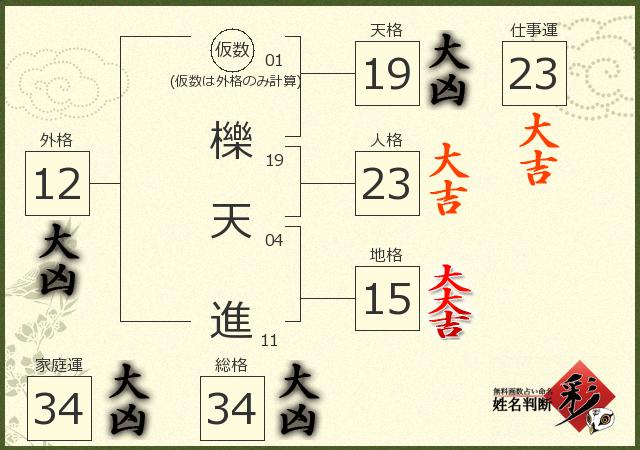 診断結果画像