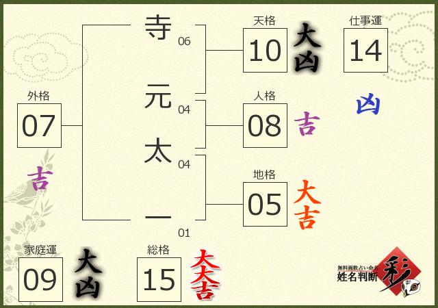 診断結果画像