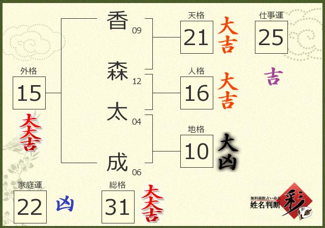 診断結果画像